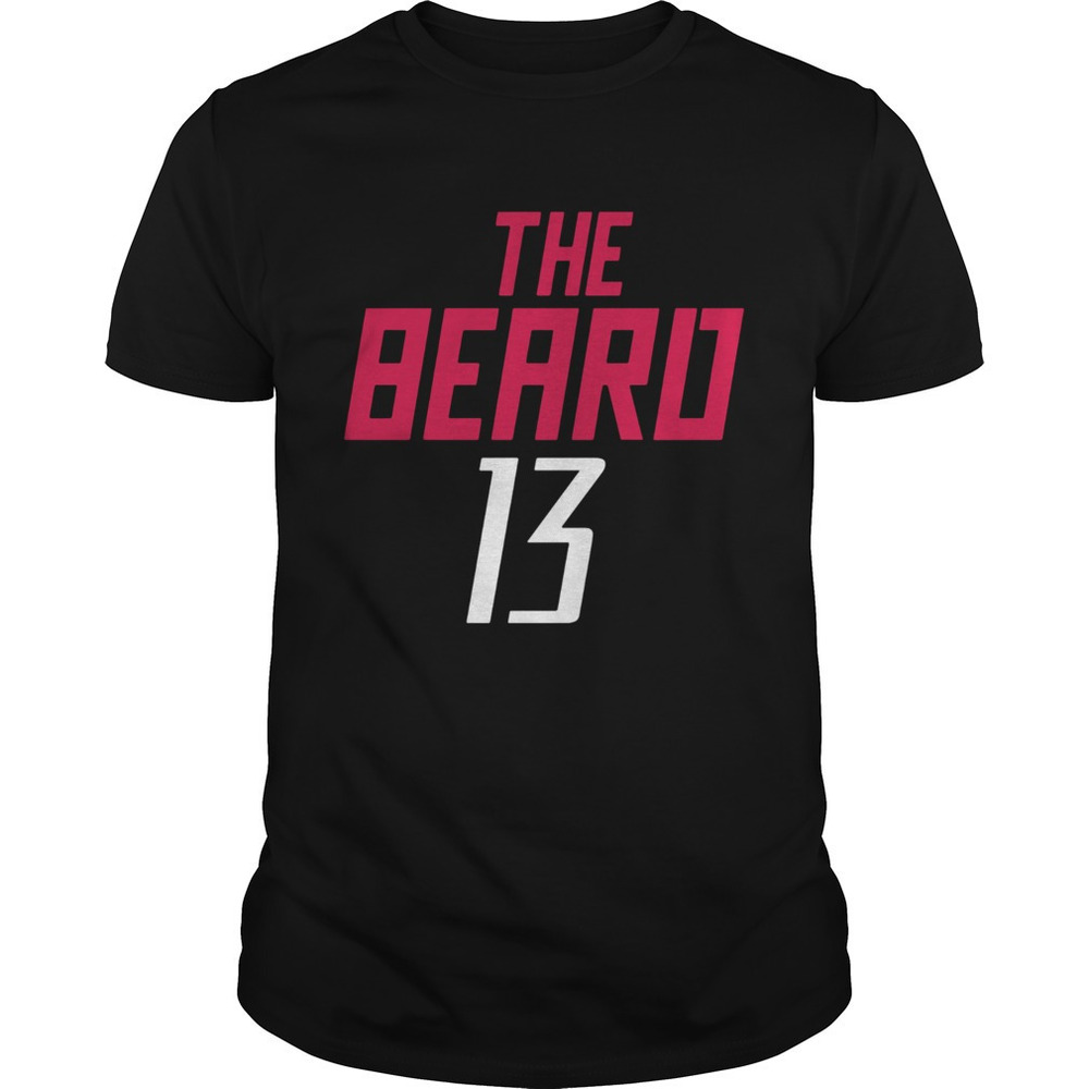 13 James Harden The Beard Shirt